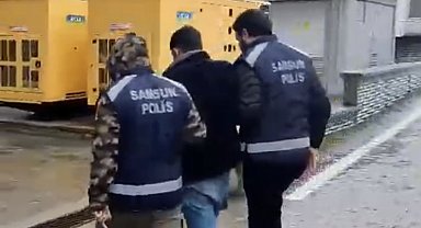 Samsun'da 9 yıl 5 ay 10 gün hapis cezası bulunan şahıs yakalandı