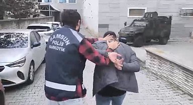 Samsun'da 9,5 yıl hapis cezası bulunan şahıs yakalandı