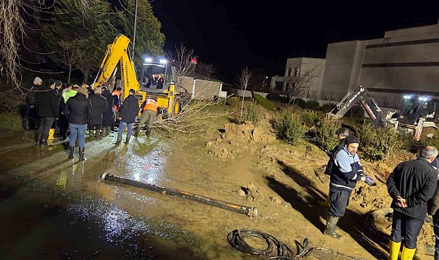 Samsun'da içme suyu ana isale hattı patladı: "Su kesintisi yaşanacak"