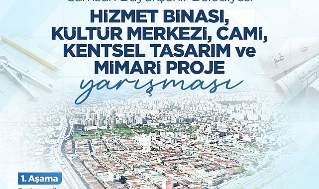 Samsun'da kentsel tasarım ve mimari proje yarışması