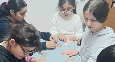 Samsun'da özel öğrencilerden Gazze'ye umut köprüsü