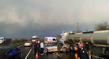 Şanlıurfa'da zincirleme trafik kazası: 1 ölü, 5 yaralı