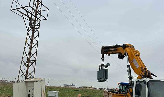 Şanlıurfa'daki kaçak trafoya el konuldu