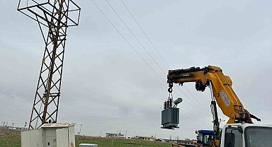Şanlıurfa'daki kaçak trafoya el konuldu
