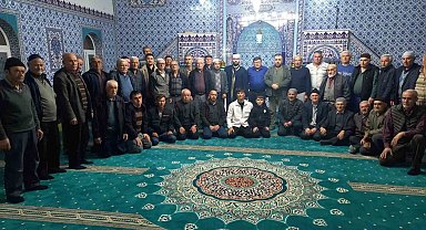 Sarıcakaya Müftüsü Altunbaş, Kapıkaya Mahallesi sakinleriyle iftarda buluştu