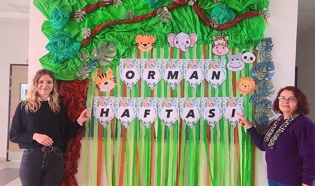 Sarıgöl'de Orman Haftası Panosu büyük ilgi gördü