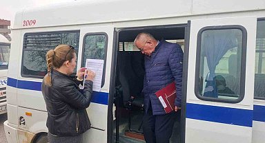 Sarıgöl'de servislere kapsamlı denetim