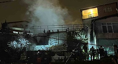 Sarıyer'de iki gecekondu alev alev yandı: 6 yaralı