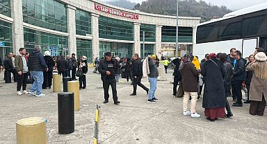 Sarp Sınır Kapısı'nda bayram tatili yoğunluğu