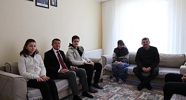 Şehit İlhan Ongan'ın ailesine anlamlı buluşma