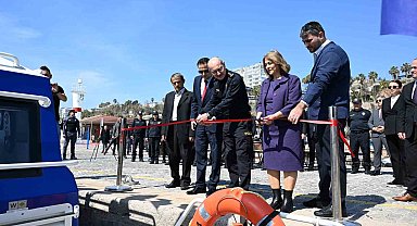 Şehit Veysel Özkayacan'ın adı verilen karakol botu mavi vatanda göreve başladı