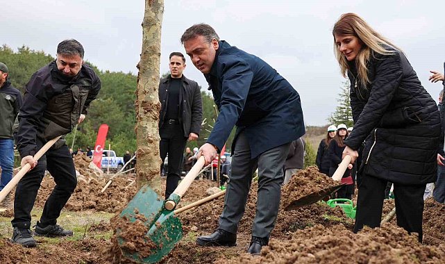 Şeyh Edebali'nin vefatının 700. yıl dönümünde 700 çınar toprakla buluştu