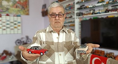 Sigarayı bıraktı, 500 maket araç koleksiyonu oluşturdu