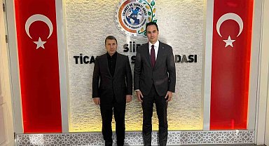 Siirt TSO Başkanı Güven Kuzu, DYP Genel Başkanı Küpeli ile bir araya geldi