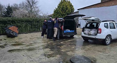 Silivri'de satışa hazır 306 kilo at eti ele geçirildi