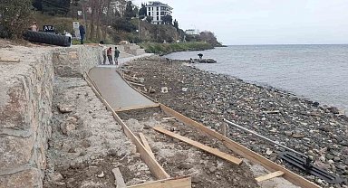 Sinop'ta Kadınlar Plajı çalışması