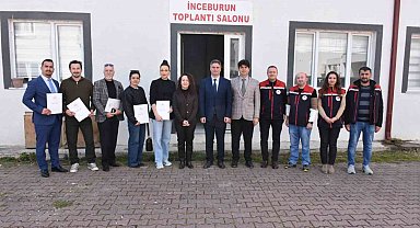 Sinop'ta "Tıbbi ve Aromatik Bitkiler Kursu" tamamlandı