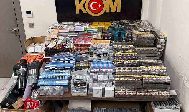 Şırnak'ta 3 buçuk milyon liralık kaçak malzeme ele geçirildi