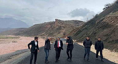 Şırnak'ta sel alarmı: Güneyce yolunu dere yuttu, ekipler seferber oldu