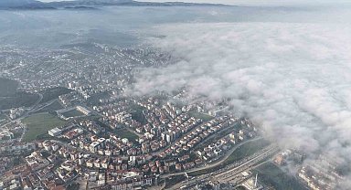 Sis Bursa'nın yarısını yuttu