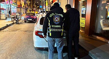 Şişli'de araca saldıran sürücüye 192 bin 719 lira para cezası kesildi