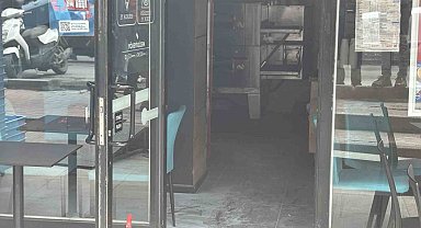 Şişli'de pizzacıda korkutan yangın