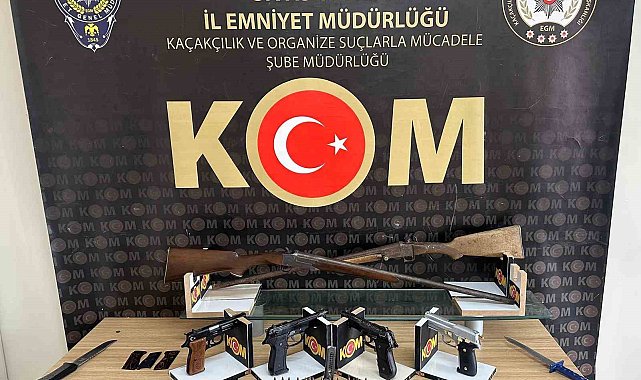 Sivas'ta kaçak silah operasyonu: 1 kişi tutuklandı