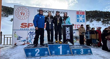 Snowboard Türkiye Şampiyonası'na Kayseri damgası