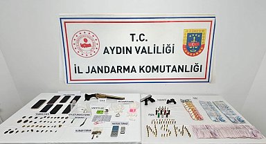 Söke'de tarihi eser ve uyuşturucu operasyonu