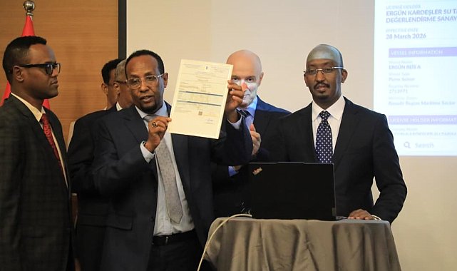 Somali'de "Ergun Reis A" gemisine uluslararası balıkçılık lisansı verildi
