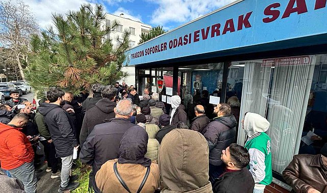 Süre uzatıldı ama yoğunluk bitmedi: Trabzon'da 10 bin adet APP plaka değiştirildi