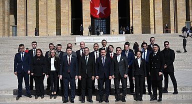 Tarihi Alan Başkanlığı heyetinden Anıtkabir ziyareti
