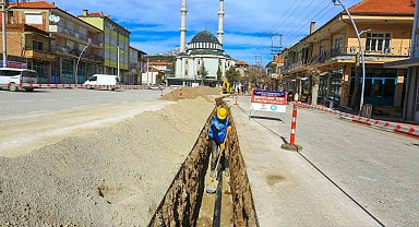 Tavas Kızılca'da 28 kilometrelik hat tamamlandı