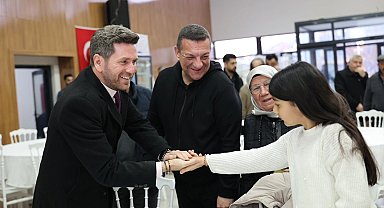 Tavas'ta muhtarlar iftar sofrasında buluştu