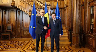 TBMM Başkanı Kurtulmuş, Romanya Cumhurbaşkanı Dan tarafından kabul edildi