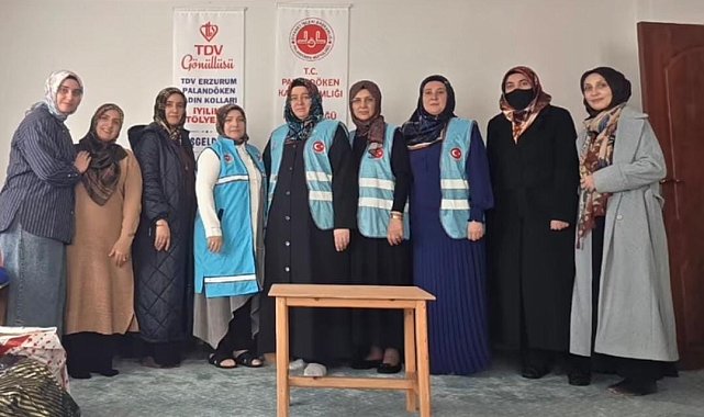 TDV Erzurum Kadın Kolları Ramazan'da aralıksız çalıştı