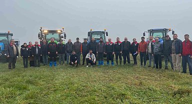 Tekirdağ'da meralarda gübreleme çalışması başladı