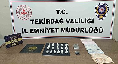 Tekirdağ'da narkotik uygulamalarında 172 kişiye adli işlem