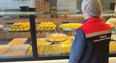Tekirdağ'da Ramazan Bayramı öncesi gıda denetimleri artırıldı