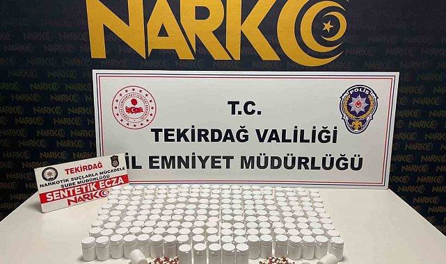 Tekirdağ'da uyuşturucu operasyonu: 5 tutuklama