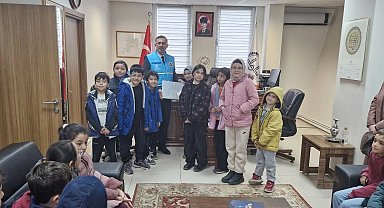 Tepebaşı'nda miniklerden Gazze'ye bağış