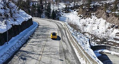 Togg taksi Karadeniz yollarında