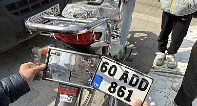 Tokat'ta 50 bin TL'lik motosikleti ile 146 bin TL'lik ceza yedi