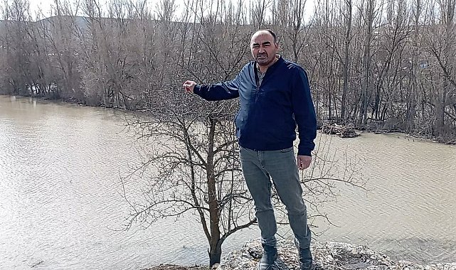 Tokat'ta Çekerek Irmağı taştı, şeker pancarı ekimi durdu