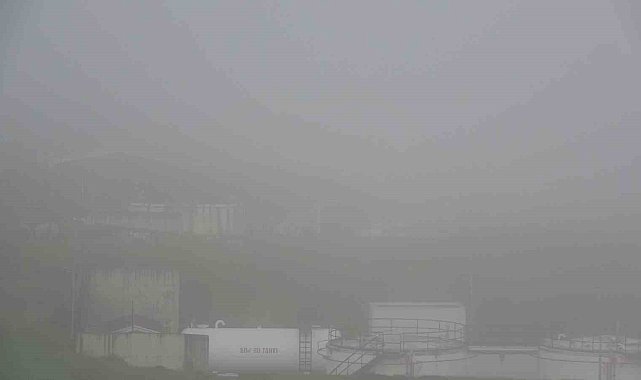 Trabzon'da hava ulaşımına sis engeli