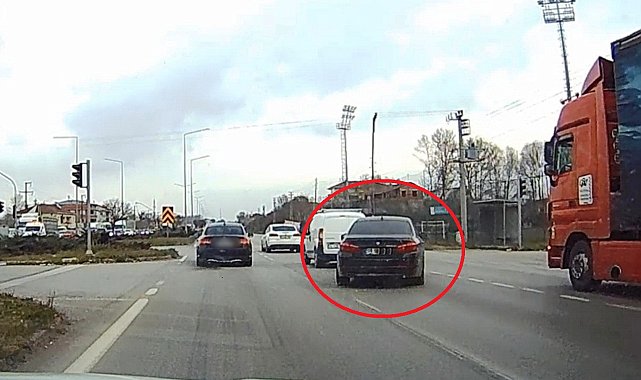 Trafikte tehlikeli hareketler