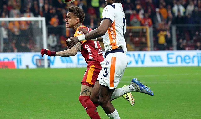 Trendyol Süper Lig: Galatasaray: 3 - RAMS Başakşehir: 0