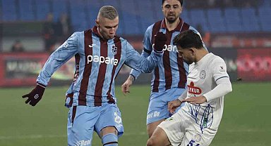 Trendyol Süper Lig: Trabzonspor: 1 - Çaykur Rizespor: 0