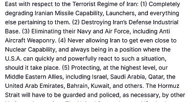 Trump: "İran'a yönelik askeri çabaları azaltmayı düşünüyoruz, hedeflerimize çok yaklaştık"