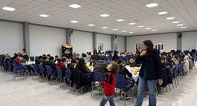 Tüm okul iftar sofrasında buluştu